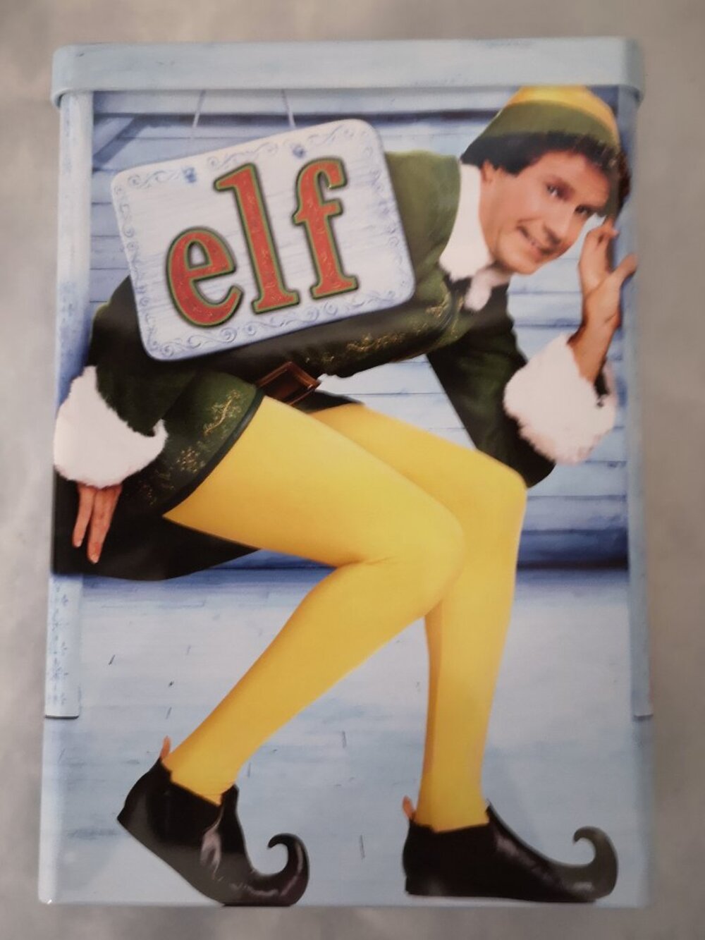 Elf Ultimate Collectors Edition Tin Box w/ Movie Stocking Tree Ornament  New
